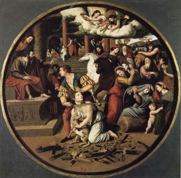 The Martyrdom of St.Agnes, Juan Vicente Masip